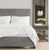 VINCE CAMUTO CLASSIC 100% BASKET WOVEN COTTON BLANKET KING, BK6386WTKG-4500 WHTE New