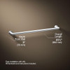 Kohler 97882-CP Kumin™ 24" Towel bar B011E57JDA - Polished Chrome New