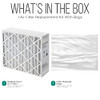 20x25x4 Furnace Filters FC100A1037 Filter Replacement Merv 11 (2 Pack)