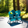 Baby Delight Go with Me Duo Deluxe Portable Chair | Double Seat | Teal New