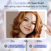 FUNTOUCH 4500mAh Large Makeup Vanity Mirror with Lights & 96 LED, White New