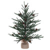 Vickerman 1.5 Foot Tall Caramel Pine Artificial Christmas Tree Unlit B005CIR49U New