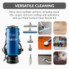 Prolux 10 Quart Backpack Commercial Vacuum Premium, B087ZCS8X8 - Blue New