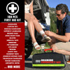 Everlit Survival Car Emergency Kit Roadside Safety Tool Kit X002BJ989D - Black New