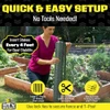 Boen Poultry hex Netting Plastic Barrier Chicken Wire (2' x 25', Green) New