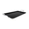 IMUSA 17 x 10 Inch Aluminum Ceramic Double Burner Griddle B0DMTHGVFD - Black New