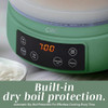 COOK WITH COLOR SERIES Mini Low Carb Rice Cooker, 2 Cup Raw/6Cup Cooked -SAGE New