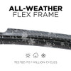 Clix Wipers Ford F-Series 22"/22" All-Weather Complete Front Set 2 New