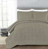 PHRIXUS Oversized Queen Bedspreads 100"x106" 3-Piece Comforter, Sage New