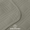 PHRIXUS Oversized Queen Bedspreads 100"x106" 3-Piece Comforter, Sage New