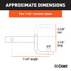 CURT Manufacturing 45521 Class II 1-1/4" Ball Mount New