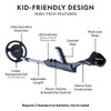 NATIONAL GEOGRAPHIC Junior Metal Detector – Adjustable Metal Detector for Kids New