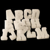 Large Resin Alphabet Mold 6 Inch 26 Pack Capital Small Letter Handmade Casting New