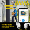 64GB Class 10 Micro SDXC 2K Security Cameras Outdoor - 3MP Color Night Vision New