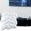 Art3d Wall Panel Wave Pack of 12 19.7"x19.7" B07KM335ZR - White New