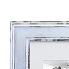 Frame Distressed Blue, Matted to 8x10, Frames by EcoHome B077XXRK9Q New
