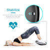 EVERYMILE Wobble Exercise Balance Board, Grey, 15.7" New