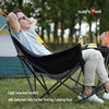 SUNNYFEEL OVERSIZED FOLDING ROCKING CAMPING CHAIR 500LBS AC2026 - GREY