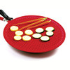 Norpro Grip-EZ Red Silicone Splatter Screen Strainer New