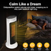 SUNDAY LIVING HOME OSCILLATING TOWER CERAMIC HEATER WITH ADJUSTABLE THERMOSTAT