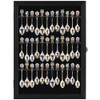 DISPLAYGIFTS 36 Souvenir Tea Spoon Display Case Rack Mountable Cabinet Frame
