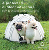 Cyberpaw Premium Cat Dog Bed Portable Pet Tent Outdoor Indoor B0BBN84F9N - White New