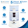 ZENWATER 6-Gallon Countertop Gravity Water Filter System Portable Alkaline New
