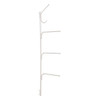 Household Essentials Hinge-It Clutterbuster Valet Family Towel Bar - White New