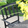 PHI VILLA Stackable Patio Dining Chairs Set of 2, Wrought Iron B07D76CR4Z Black New