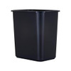 United Solutions 13 Quart 3.25 Gallon Space-Efficient Trash Wastebasket - Black New