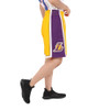 Mitchell Ness NBA Swingman Shorts Lakers 09 - Light Gold LG New