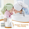 COSTWAY Bucket Style Towel Warmer - Black New