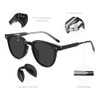 Tucci Italy Brown Polarized UV400 Sunglasses Lightweight Flexible Fit