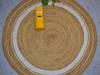 VE-RUG-VIPANTH-EXPORTS-BEIGE-WHITE-LINE-6-FEET-ROUND-72-X-72-INCHES New