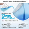 Gimars XXXXL 36"x36" Thicken Heavy Absorbency Dog Pad, 30 Counts - Blue New