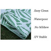 SUBEIXI Green Outdoor Rug 5x8ft Modern Area Rug - Blue New