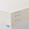 LUCID Topper 2 Inch Ventilated Memory Foam Mattress, King New