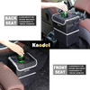Knode Car Trash Can with Lid Waterproof Trash Bin for Car C012-B - Black New