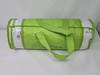 INFINITE HOME MEMORY FOAM BAMBOO PILLOW QUEEN SIZE - WHITE/GREEN New