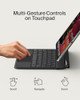 BELKIN CRADLE KEYBOARD FOLIO 10TH GEN MAGNETIC STAND BBZ002TT-V1-BLACK - BLACK