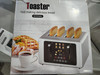 WUNLY SMART DIGITAL 4-SLICE TOUCHSCREEN TOASTER WIDE SLOTS DUAL CONTROL - SILVER