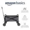 AMAZON BASICS COLLAPSIBLE HEAVY DUTY UTILITY WAGON JC163 - GRAY