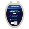 HIGHCRAFT B1TSPE ELONGATED PLASTIC TOILET SEAT WITH ADJUSTABLE HINGE - BONE New