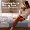 Viscosoft Rescue 4 Inch Memory Foam Mattress Topper Queen - Pillow Top New