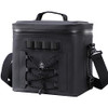 Haimont Heavy Duty 12 Can Soft Cooler Insulated Leakproof Soft Sided - Black New