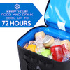 Haimont Heavy Duty 12 Can Soft Cooler Insulated Leakproof Soft Sided - Black New