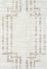 Abani Art Deco Area Rug 5' x 8' Cream New