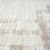 Abani Art Deco Area Rug 5' x 8' Cream New