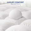 ELEMUSE Extra Thick Cooling King Mattress Topper 1300 GSM B09N8JWQG4 - NEW New