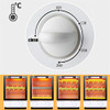 110V 12L Mini High Temperature Heat Metal Tool CleaningCabinet 1KW Timer New